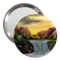 Brentons Waterfall - Ave Hurley - Artrave - 3  Handbag Mirror by ArtRave2