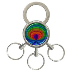 Design 3-ring Key Chain by Siebenhuehner