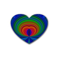 Design Drink Coasters 4 Pack (heart) 