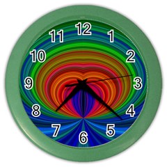 Design Wall Clock (color) by Siebenhuehner