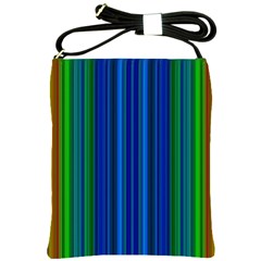 Strips Shoulder Sling Bag by Siebenhuehner