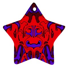 Abstract Star Ornament (two Sides) by Siebenhuehner