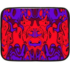 Abstract Mini Fleece Blanket (two Sided) by Siebenhuehner