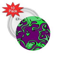 Abstract 2 25  Button (10 Pack)