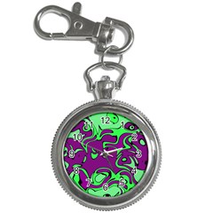Abstract Key Chain & Watch
