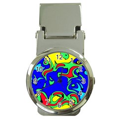 Abstract Money Clip With Watch by Siebenhuehner