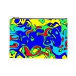 Abstract Cosmetic Bag (Large) Front