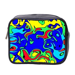 Abstract Mini Travel Toiletry Bag (two Sides) by Siebenhuehner