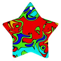 Abstract Star Ornament by Siebenhuehner