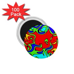 Abstract 1 75  Button Magnet (100 Pack) by Siebenhuehner