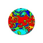 Abstract Drink Coasters 4 Pack (Round) Front