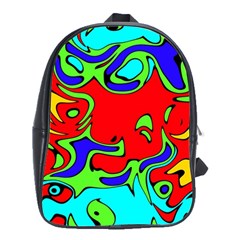 Abstract School Bag (large) by Siebenhuehner