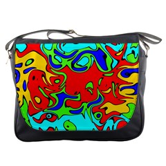 Abstract Messenger Bag by Siebenhuehner