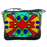 Abstract Messenger Bag Front