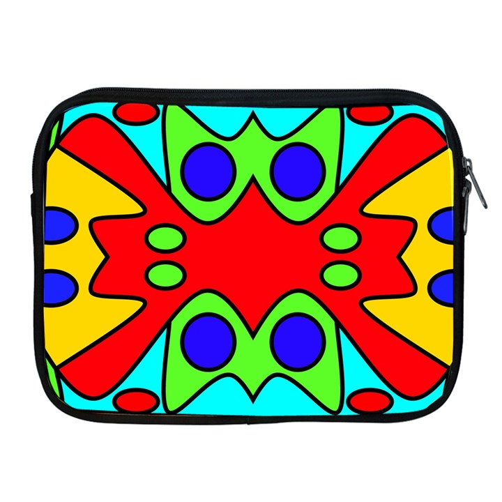 Abstract Apple iPad Zippered Sleeve