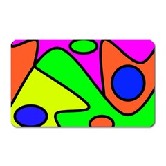 Abstract Magnet (rectangular) by Siebenhuehner