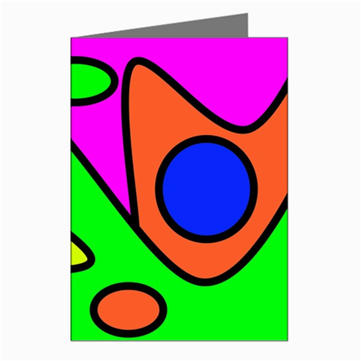 Abstract Greeting Card (8 Pack)