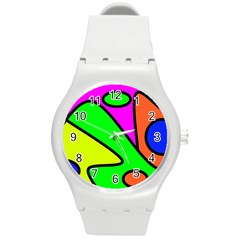 Abstract Plastic Sport Watch (medium) by Siebenhuehner