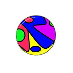 Abstract Golf Ball Marker (for Hat Clip) by Siebenhuehner