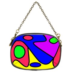 Abstract Chain Purse (two Sided)  by Siebenhuehner