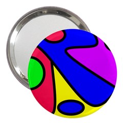 Abstract 3  Handbag Mirror by Siebenhuehner