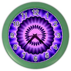 Mandala Wall Clock (color) by Siebenhuehner