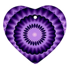 Mandala Heart Ornament by Siebenhuehner