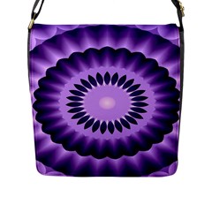 Mandala Flap Closure Messenger Bag (large) by Siebenhuehner