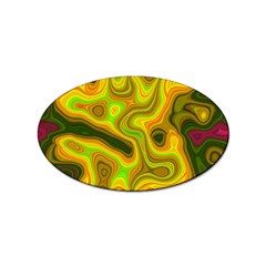 Abstract Sticker (oval) by Siebenhuehner