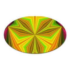 Abstract Magnet (oval) by Siebenhuehner