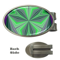 Abstract Money Clip (oval)