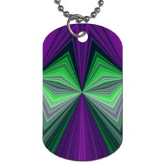 Abstract Dog Tag (one Sided)