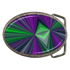 Abstract Belt Buckle (oval) by Siebenhuehner