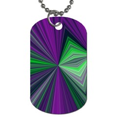 Abstract Dog Tag (one Sided) by Siebenhuehner