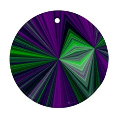 Abstract Round Ornament (two Sides) by Siebenhuehner