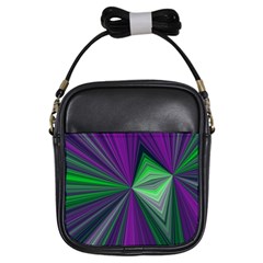 Abstract Girl s Sling Bag by Siebenhuehner