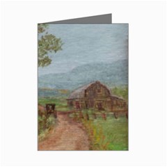  amish Buggy Going Home  By Ave Hurley Of Artrevu   Mini Greeting Cards (pkg Of 8) by ArtRave2