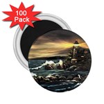  Bridget s Lighthouse   by Ave Hurley of ArtRevu ~ 2.25  Magnet (100 pack)  Front