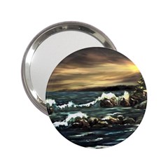  bridget s Lighthouse   By Ave Hurley Of Artrevu   2 25  Handbag Mirror by ArtRave2