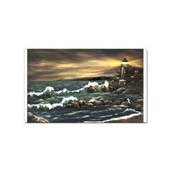  bridget s Lighthouse   By Ave Hurley Of Artrevu   Sticker (rectangular)