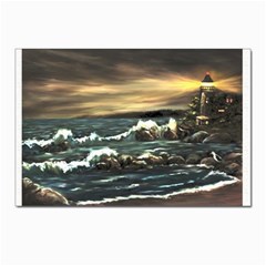  bridget s Lighthouse   By Ave Hurley Of Artrevu   Postcard 4 x 6  (pkg Of 10) by ArtRave2