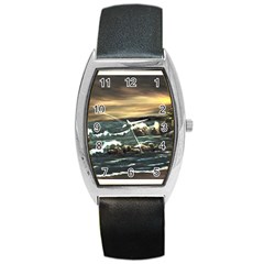  bridget s Lighthouse   By Ave Hurley Of Artrevu   Barrel Style Metal Watch by ArtRave2