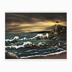  bridget s Lighthouse   By Ave Hurley Of Artrevu   Small Glasses Cloth