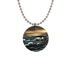  bridget s Lighthouse   By Ave Hurley Of Artrevu   1  Button Necklace by ArtRave2