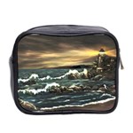  Bridget s Lighthouse   by Ave Hurley of ArtRevu ~ Mini Toiletries Bag (Two Sides) Back