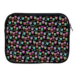 Happy Owls Apple Ipad Zippered Sleeve