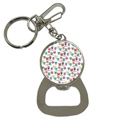 Happy Owls Bottle Opener Key Chain