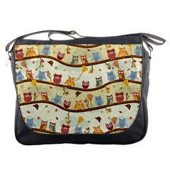 Autumn Owls Messenger Bag