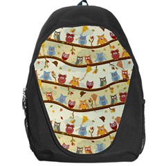 Autumn Owls Backpack Bag