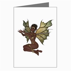 Faerie Nymph Fairy With Outreaching Hands Greeting Card